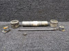 702053-1 Grumman AA-5 Nose Gear Axle Tube Assembly w Spacers & Ferrules (Worn)