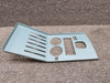 Piper Aircraft Parts 700122-541A Piper Aerostar Console Cover (Blue) 