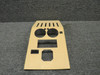 Piper Aircraft Parts 700122-539A Piper Aerostar Console Cover (Tan) (Drill Holes) 