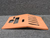 Piper Aircraft Parts 700122-535B Piper Aerostar Console Cover (Orange) (Worn) 