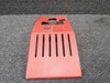 Piper Aircraft Parts 700122-535B Piper Aerostar Console Cover (Red) (Worn) 