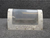 0523115 Cessna Landing Light Window Assembly (Worn Retainer, Cracked Plexiglass)