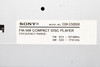 CDX-C5050X Sony 50WX4 AM-FM Radio Receiver and CD Player