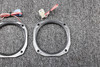 Nulite Indicator Light Set of 2 (Standard and LH Cutout) (3” Diameter)
