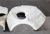 08521149-212, 0851149-211 Cessna 414 Cowling Nose Cap Assy LH, RH (Cracked Hole)
