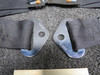 4089-1-011-2396, 20133-001 Amsafe Aft Passenger Seat Belt LH w Reel and Bracket