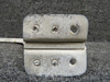 0813300-93 Cessna 320B Nose Gear Door Hinge Aft LH (Worn Paint)