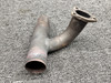 LW-10163 Lycoming TIO-540-S1AD Exhaust Riser Middle LH with Probe Hole