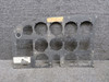 0513286-9 Cessna 172N Instrument Shock Panel Assembly (Worn Holes) (Bent)