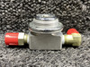 23599-122 Piper PA34-220T Oxygen Outlet Valve RH (Minus Lid, Angle Fitting)