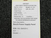 Beechcraft Parts 101-364929-1 Beech Power Supply Panel 