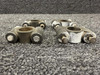 Cessna Aircraft Parts 0411263-5AGW, 0411263-6AGW (Use: S1674-1) Cessna Rudder Pedal Bearing Set of 4 
