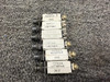 Klixon 7274-2-1, 7274-2-5 Klixon Push Circuit Breaker Set of 6 (Amps: 1, 2, 3, 5) 