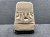 Piper Aircraft Parts 79337-002 Piper PA28R-200 Seat Assembly Aft LH (Brown) (C to C: 13”) 