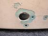 0531007-3-791 Cessna 172 Vertical Fin Cap (Worn Paint) (Worn Holes)