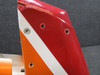 169-640000-661 Beechcraft C24R Rudder Assembly (No Screws for Tip, Minor Wear)