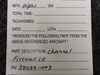 38035-003 Piper Channel Firewall LH (SA)