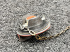 C-100084-1 (Alt: C156003-0101) Cessna 182C Vented Fuel Cap w Chain (Unpainted)