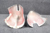 62629-000 Piper PA28-140 Tail Cone Fairing Assy Upper and Lower (Cracked Holes)