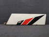 20729-000 Piper PA24-250 Rudder Assy Minus Balance Weight (Colored) (Dented)