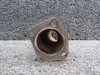0750238-5 Continental O-470-S Exhaust Riser RH or LH Center with Probe Hole
