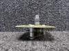 1217046-4 Cessna 172N Cabin Door Push Rod Base Plate Assembly RH