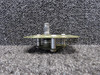1217046-4 Cessna 172N Cabin Door Push Rod Base Plate Assembly RH