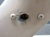 0831360-1 Cessna 310J Fin Rotating Beacon Tip Assembly (Worn Holes)