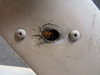 0831360-1 Cessna 310J Fin Rotating Beacon Tip Assembly (Worn Holes)