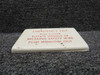 106-530050-1 Beechcraft Emergency Exit Latch Cover