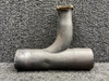 Continental Motors  9910295-20 (Use: 9910295-36) Continental Center Exhaust Riser RH with Probe Hole 