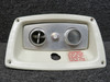 50-534567-3 Beechcraft 65-A90 Overhead Air and Light Panel Assembly RH Light