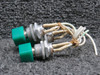 67422-005, 67422-006, 67422-007 Piper PA32RT-300T Gear Indicator Lights (Set of 3)