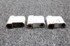 355-931-013 Eurocopter AS350B2 Passenger Seat Mount Fitting Set of 3