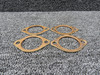 Copper Exhaust Gasket Set of 16 (Thickness: .08”)