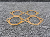 Copper Exhaust Gasket Set of 16 (Thickness: .08”)