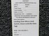 100-381006-1 Landing Gear Micro Limit Switch, Down Lock (No Data Tag)