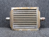 8541001 (Alt: 101-381010-1) Harrison HE29-189 Oil Cooler (Slight Bends on Mount)