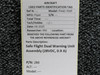 284 Safe Flight Dual Warning Unit Assembly (28VDC, 0.9 A)