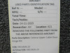 0413426-22 (Use: 0413426-23) Cessna Upper Cabin Door Hinge RH