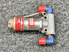 ITT Aerospace AV1B1473 ITT Aerospace Fuel Solenoid Valve w Elbow Fittings (24V) 