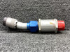 2660002 Parker Low Pressure Fuel Check Valve w Angled Tube