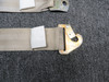 1710-1200-0009-00 Indiana Mills Lap Seat Belt Assembly w Shoulder Strap Co-Pilot