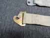 1710-1200-0009-00 Indiana Mills Lap Seat Belt Assembly w Shoulder Strap Co-Pilot