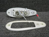 Beechcraft Parts 00033200-2 Beechcraft Logo Light Assembly Volts: 28 (Minus One Bulb) 