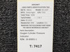 26-83001-1 Swearingen SA-226T Oxygen Cylinder Pressure Indicator