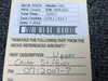 0712007-7 Cessna 180J Upper Center Stiffener