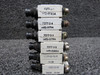 7277-2-1, 7274-2-3, 7277-2-4 Klixon Circuit Breaker (Set of 13)