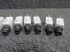 Klixon 7274-2-1, 7274-2-5, 7274-2-7.5 Klixon Circuit Breaker Set of 23 (Amps: 1-15) 