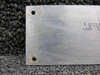 1201999-14 Cessna 206H Rear Cargo Door Emergency Exit Placard